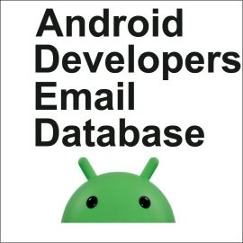 android developers email database